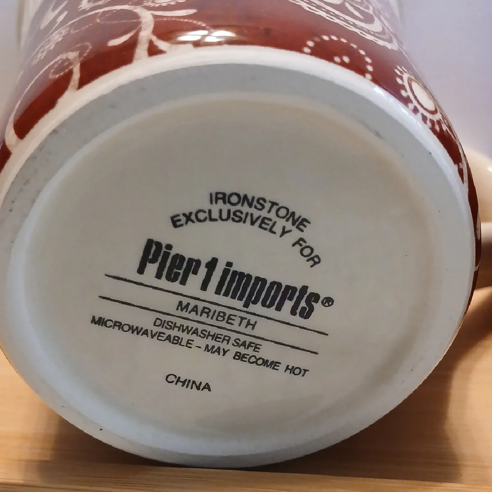 Pier 1 Maribeth Mugs